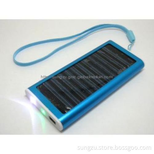 Torch solar charger external battery for smart phones